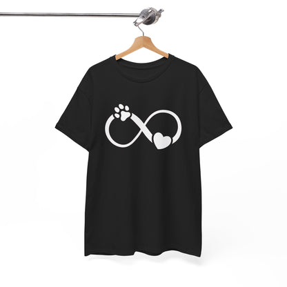 T-Shirt Unisex - Hundepfote mit Herz 3