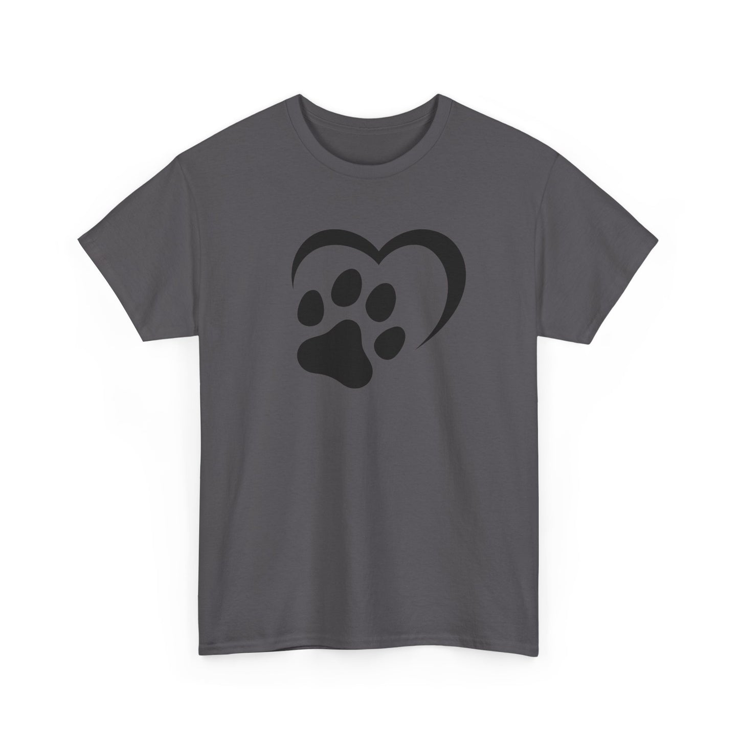 T-Shirt Unisex - Hundepfote mit Herz 2