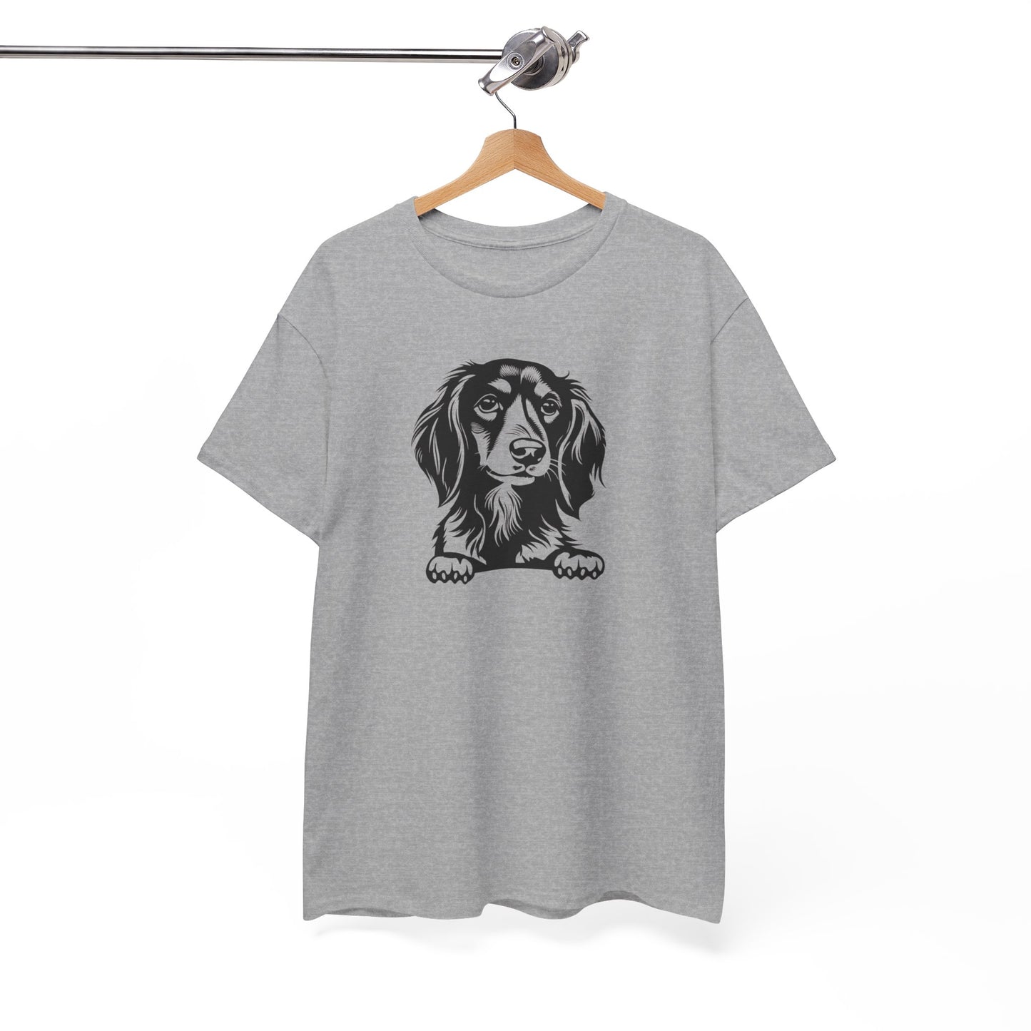 T-Shirt Unisex - Dackel Langhaar 1