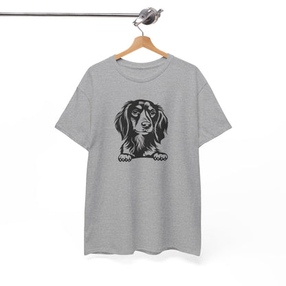T-Shirt Unisex - Dackel Langhaar 1