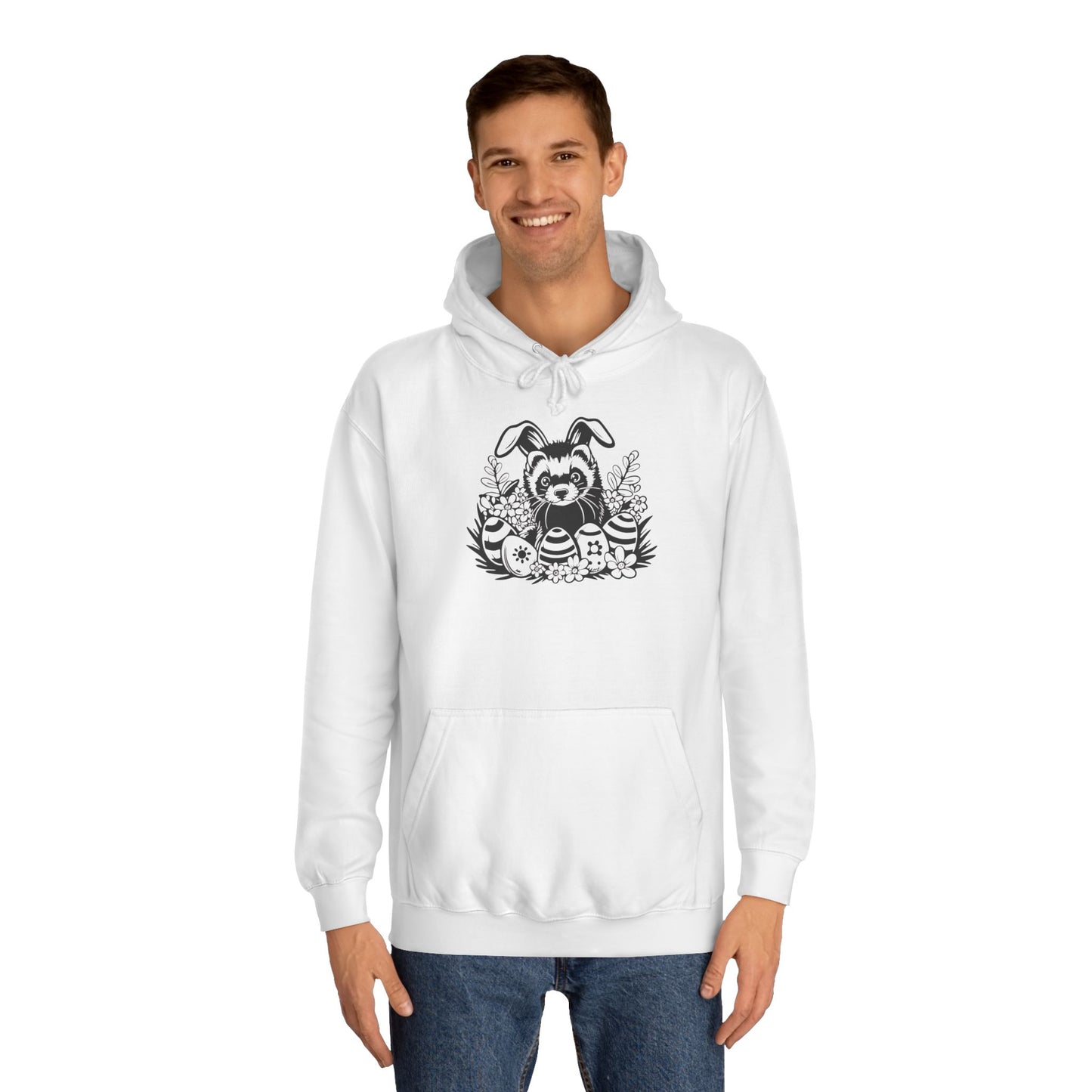 Hoodie Unisex - Frettchen Ostern