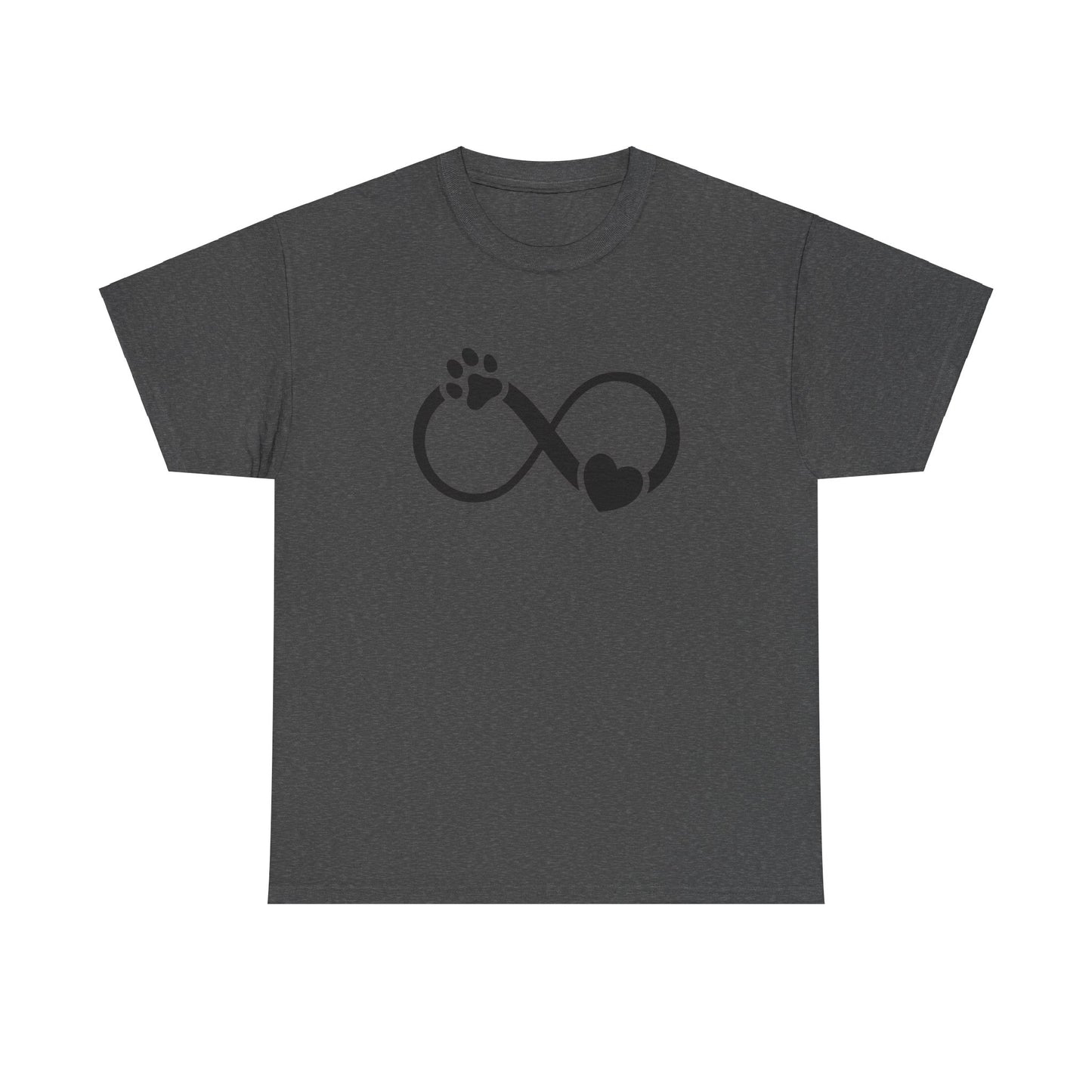 T-Shirt Unisex - Hundepfote mit Herz 3
