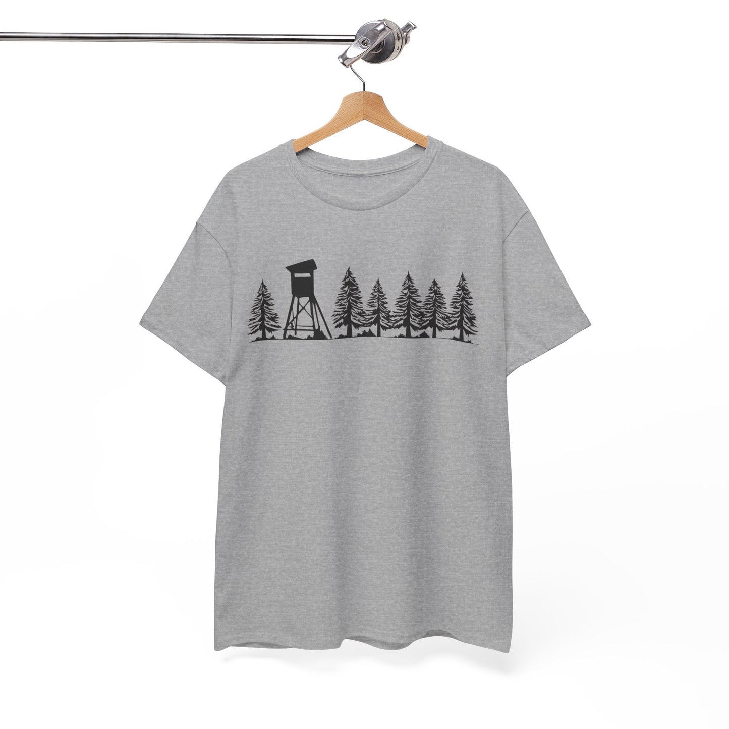 T-Shirt Unisex - Hochsitz im Wald