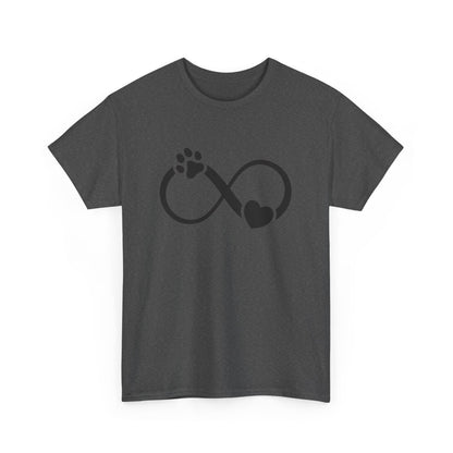 T-Shirt Unisex - Hundepfote mit Herz 3