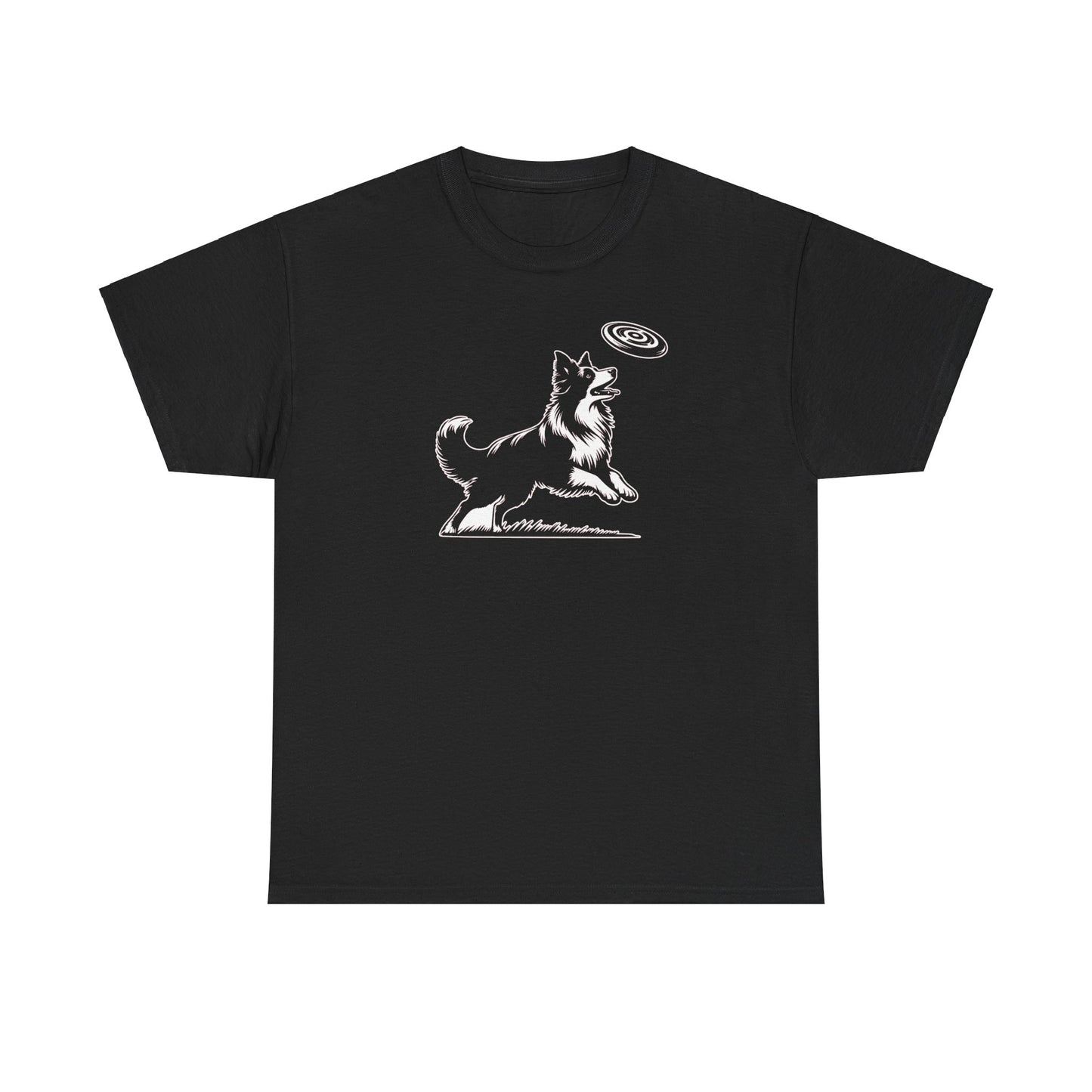 T-Shirt Unisex - Border Collie Frisbee