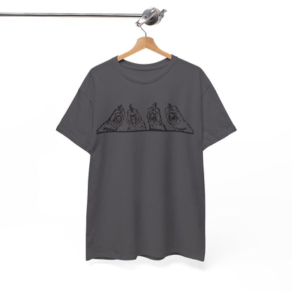 T-Shirt Unisex - Huhn Neugierig 2