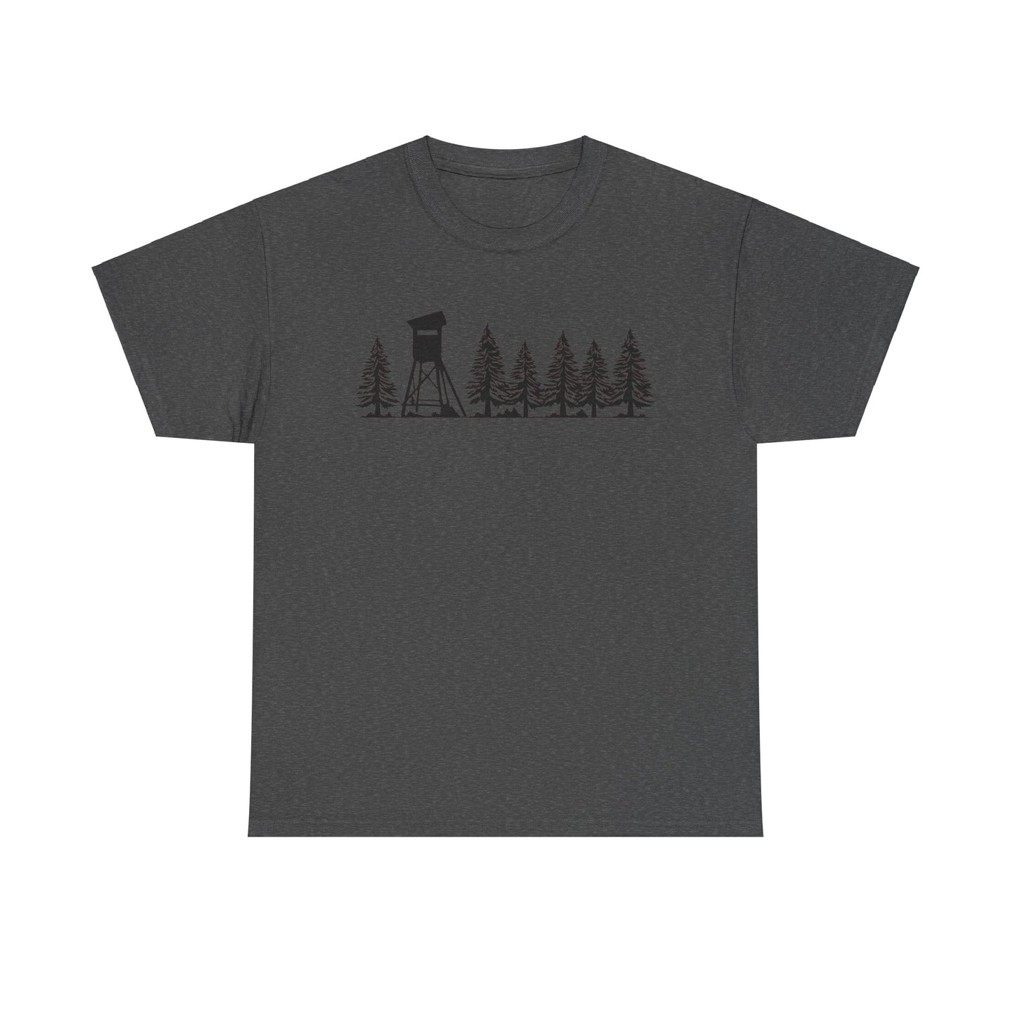 T-Shirt Unisex - Hochsitz im Wald