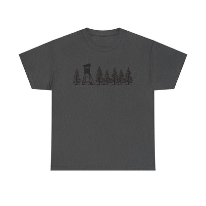 T-Shirt Unisex - Hochsitz im Wald