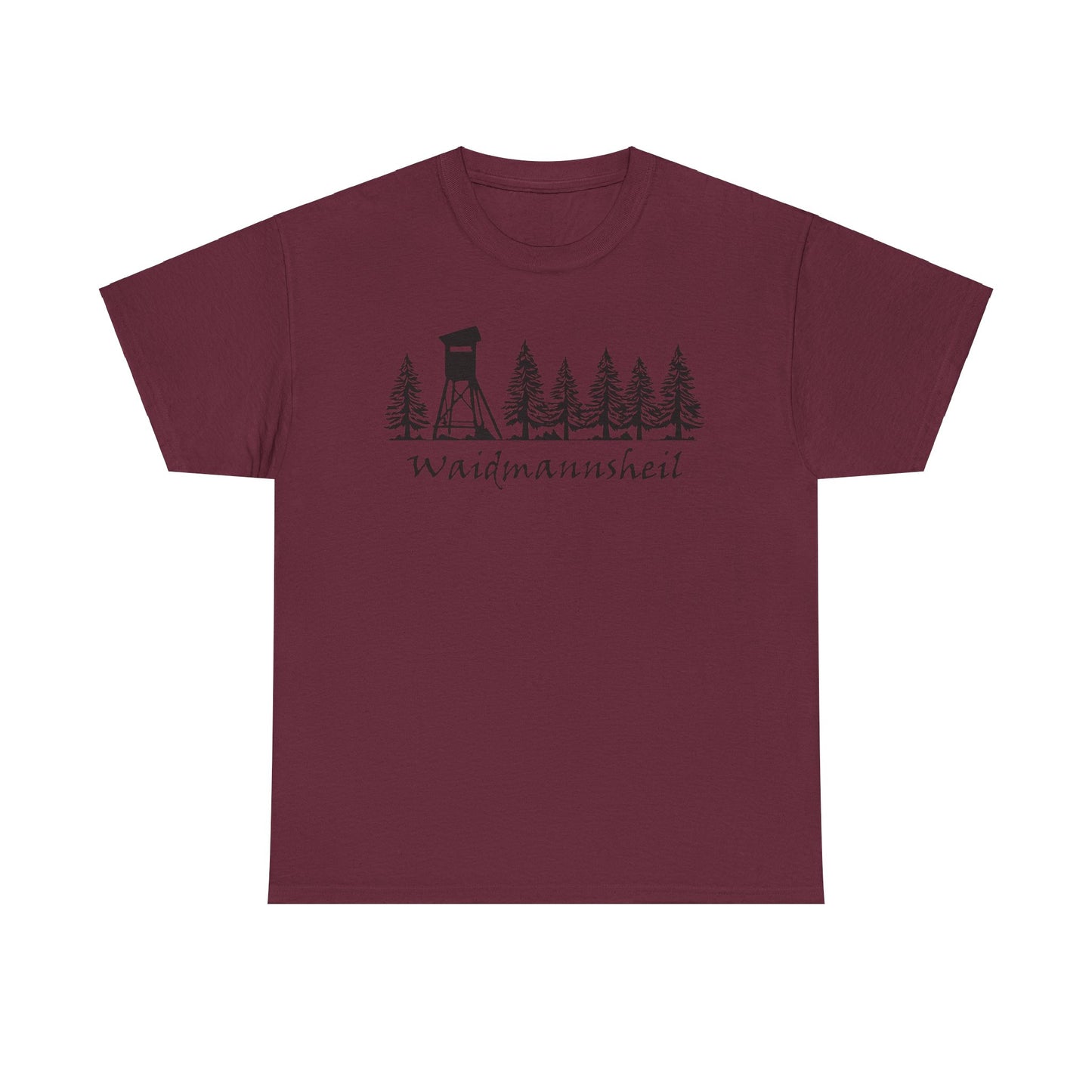 T-Shirt Unisex - Hochsitz im Wald - Waidmannsheil