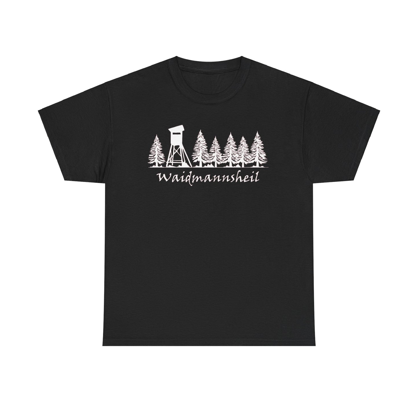T-Shirt Unisex - Hochsitz im Wald - Waidmannsheil