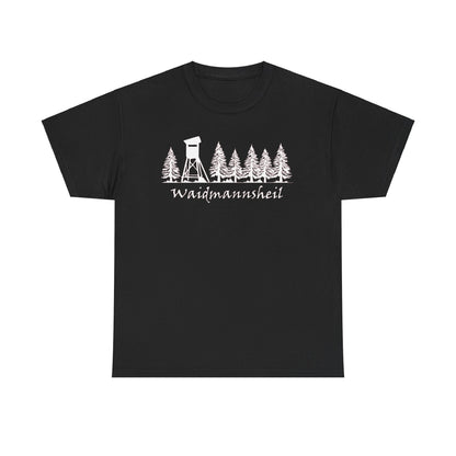 T-Shirt Unisex - Hochsitz im Wald - Waidmannsheil