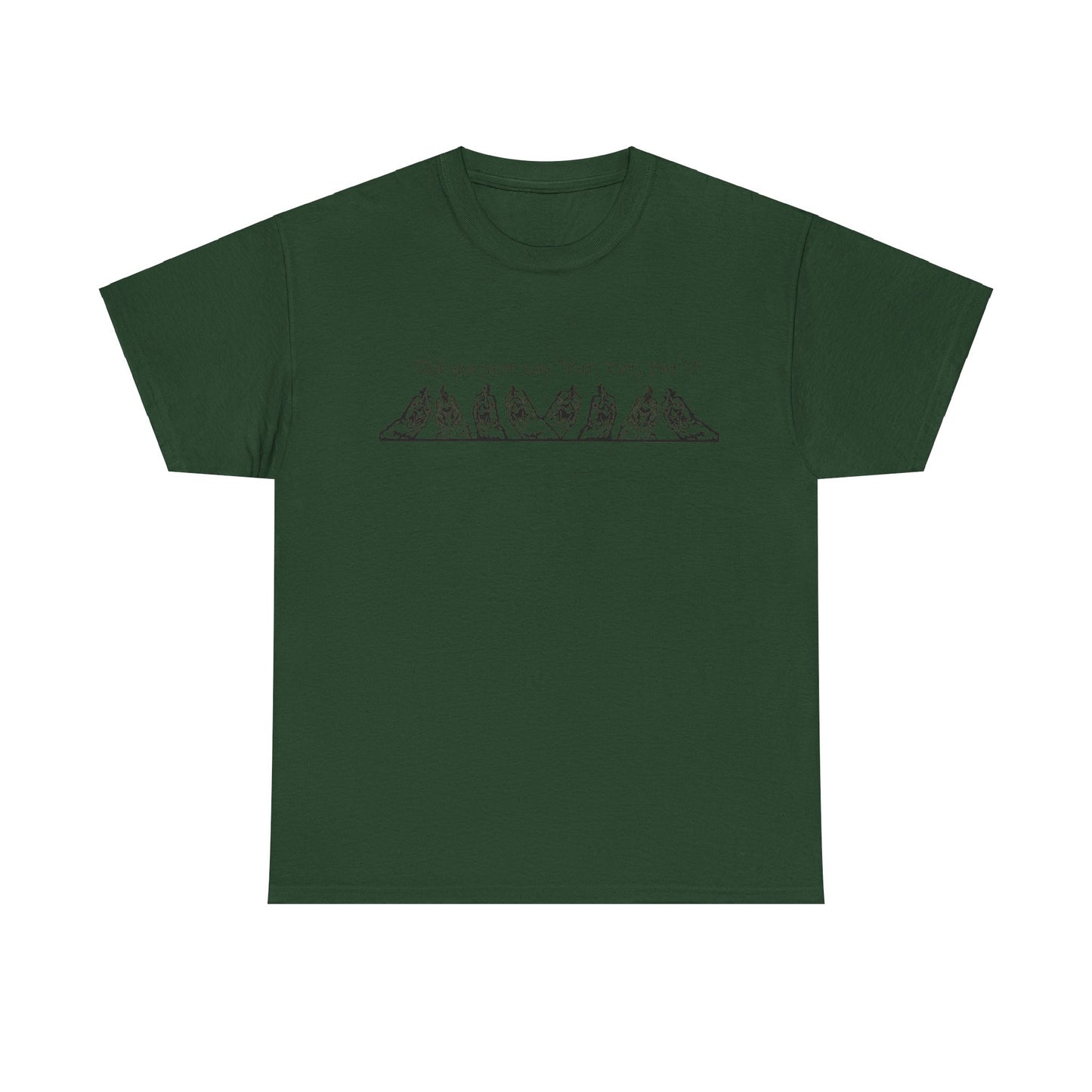 T-Shirt Unisex - Huhn Neugierig 1