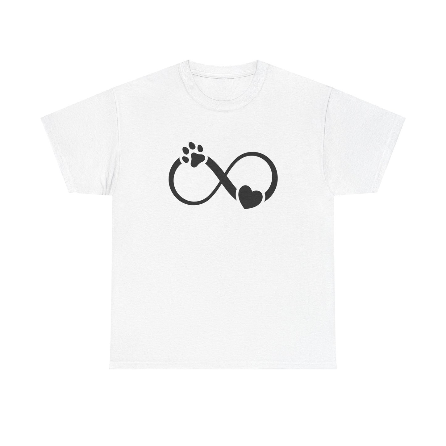 T-Shirt Unisex - Hundepfote mit Herz 3
