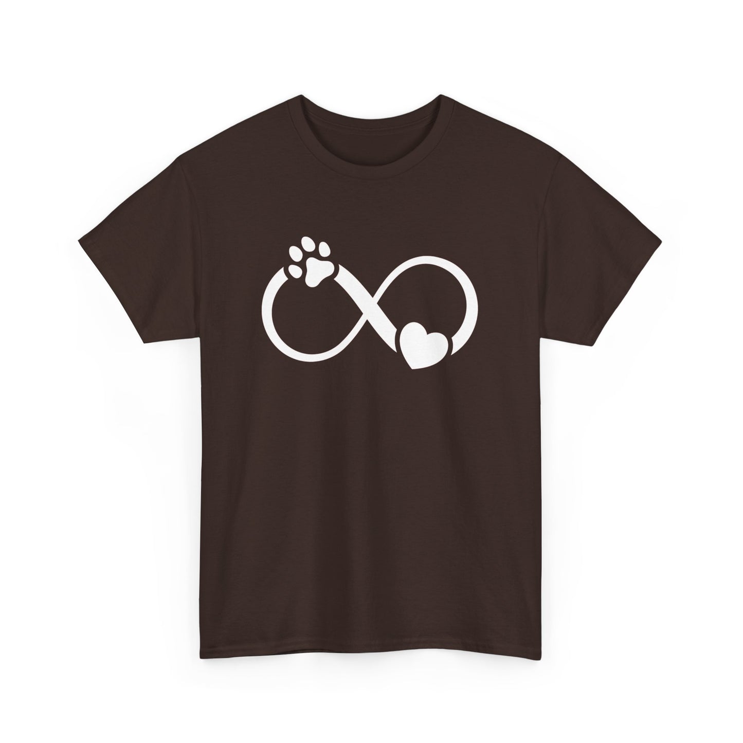T-Shirt Unisex - Hundepfote mit Herz 3