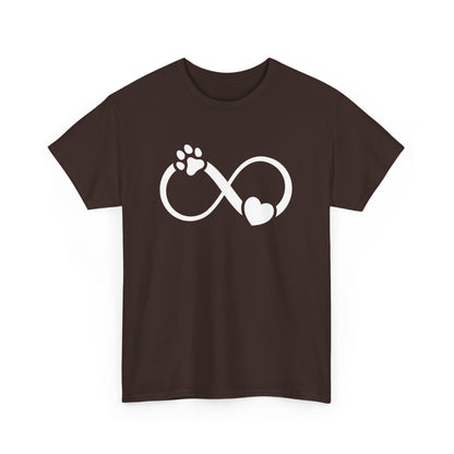 T-Shirt Unisex - Hundepfote mit Herz 3