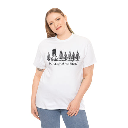 T-Shirt Unisex - Hochsitz im Wald - Waidmannsheil
