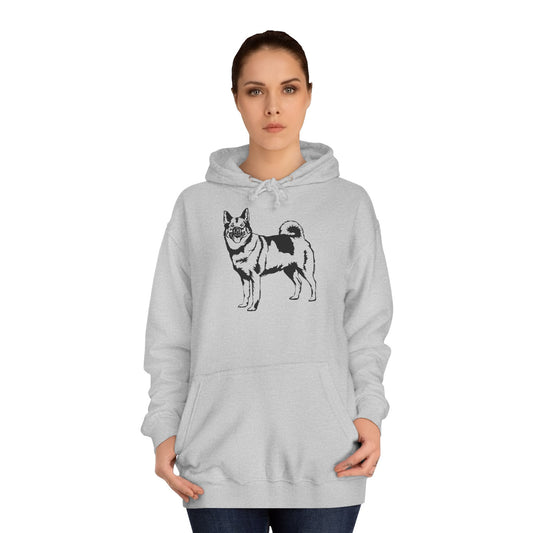 Hoodie Unisex - Norwegischer Elchhund 2