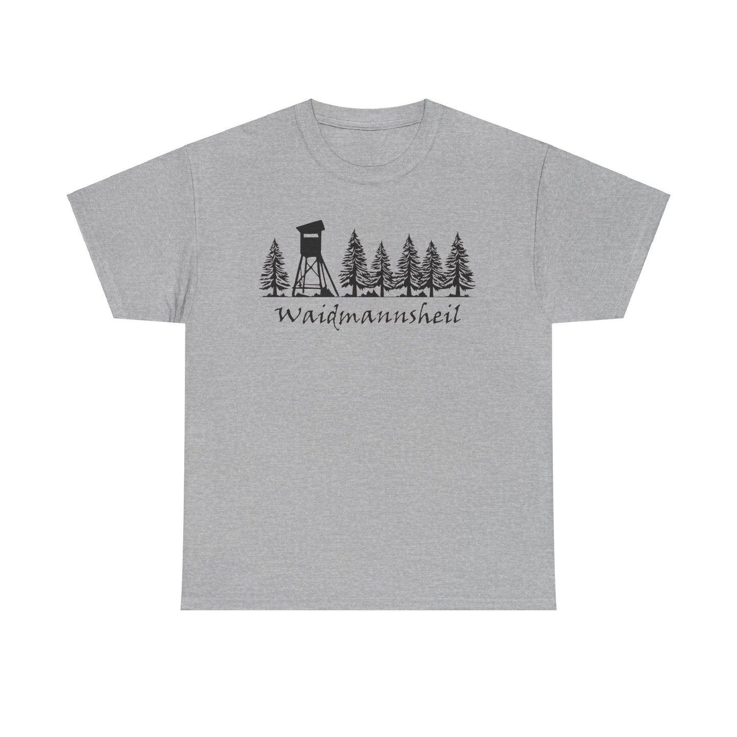 T-Shirt Unisex - Hochsitz im Wald - Waidmannsheil