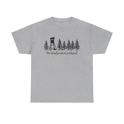 T-Shirt Unisex - Hochsitz im Wald - Waidmannsheil