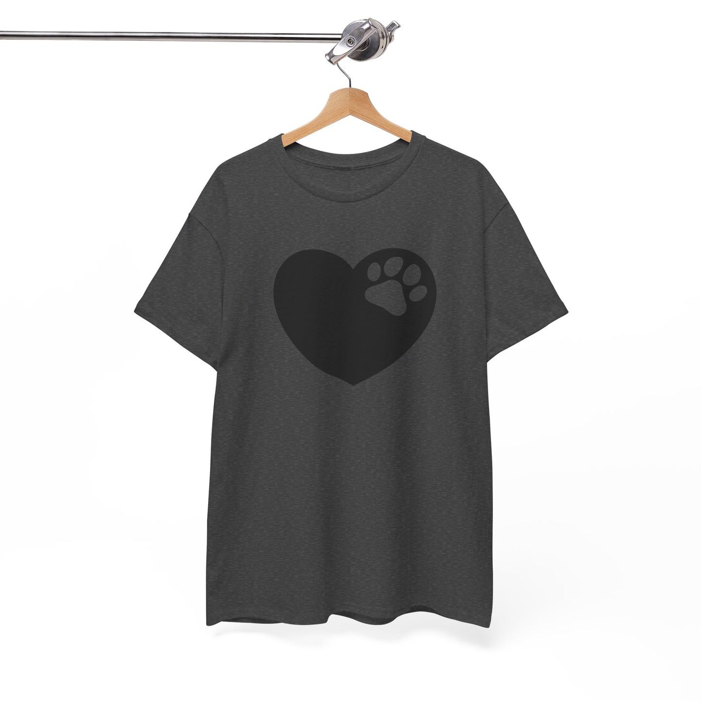 T-Shirt Unisex - Hundepfote mit Herz 6