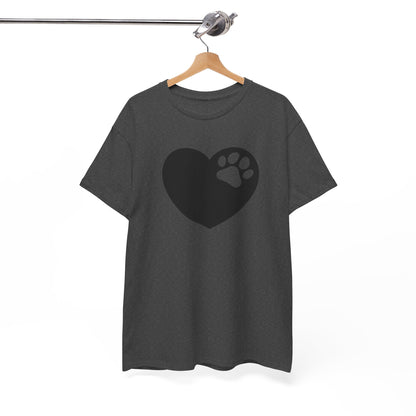 T-Shirt Unisex - Hundepfote mit Herz 6