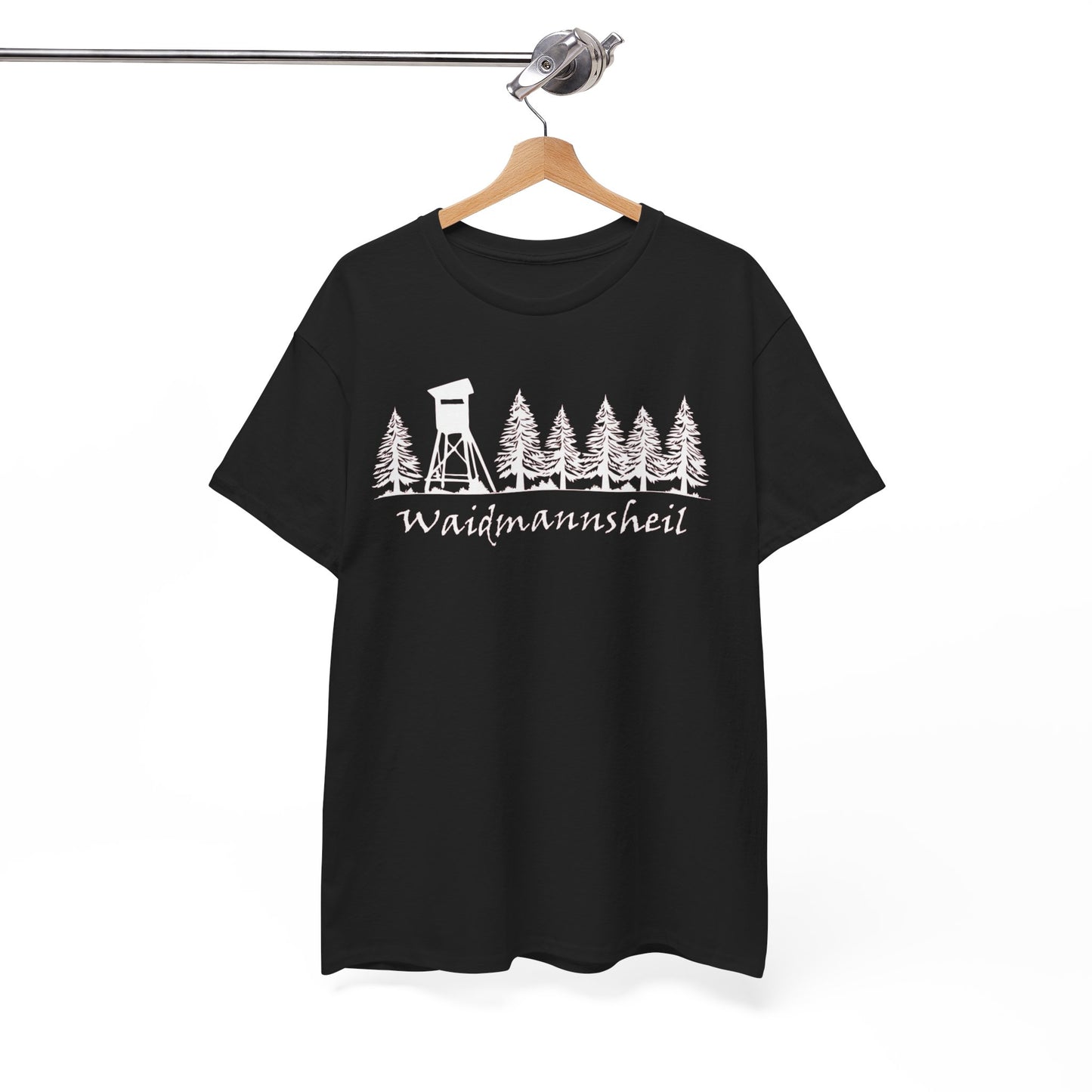 T-Shirt Unisex - Hochsitz im Wald - Waidmannsheil