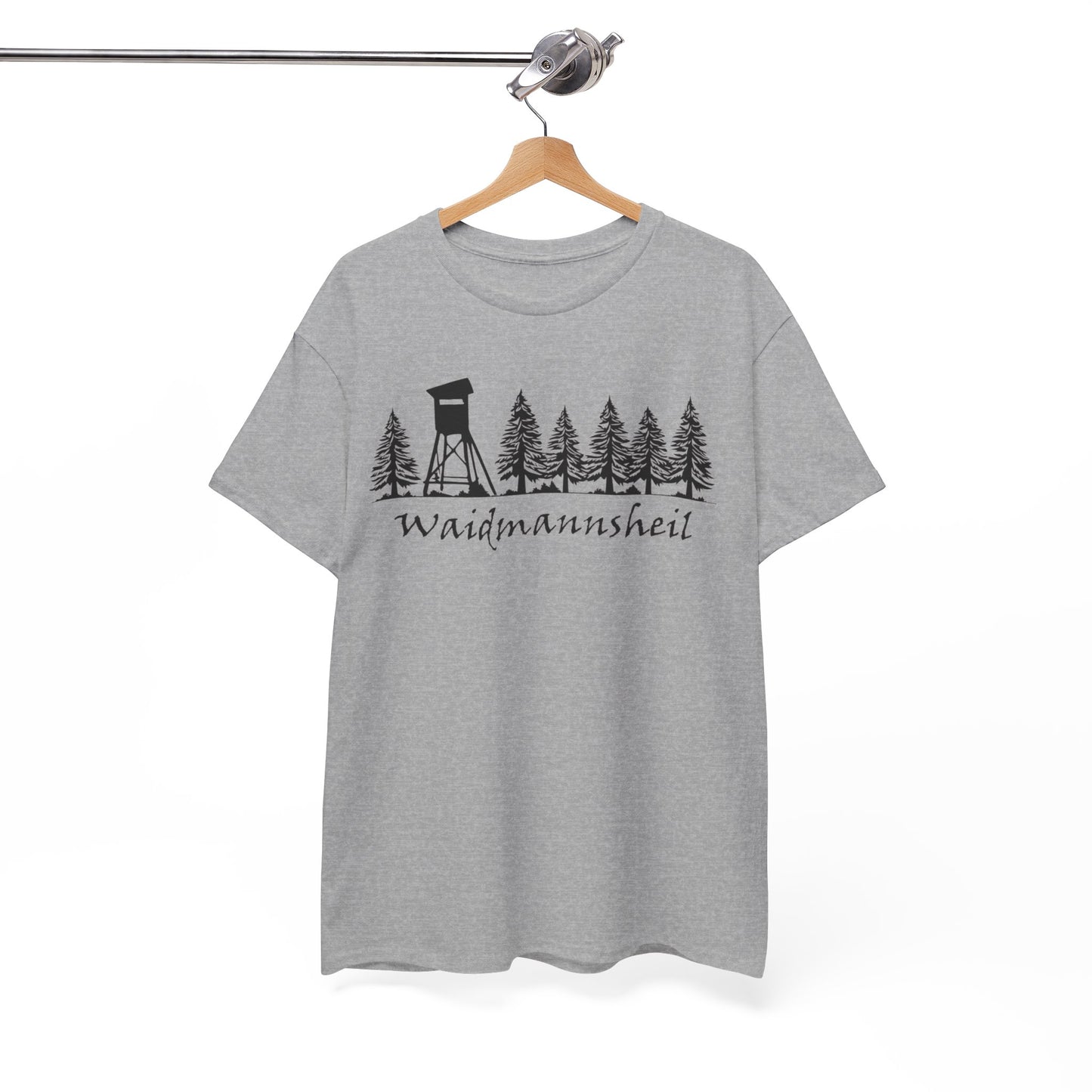 T-Shirt Unisex - Hochsitz im Wald - Waidmannsheil