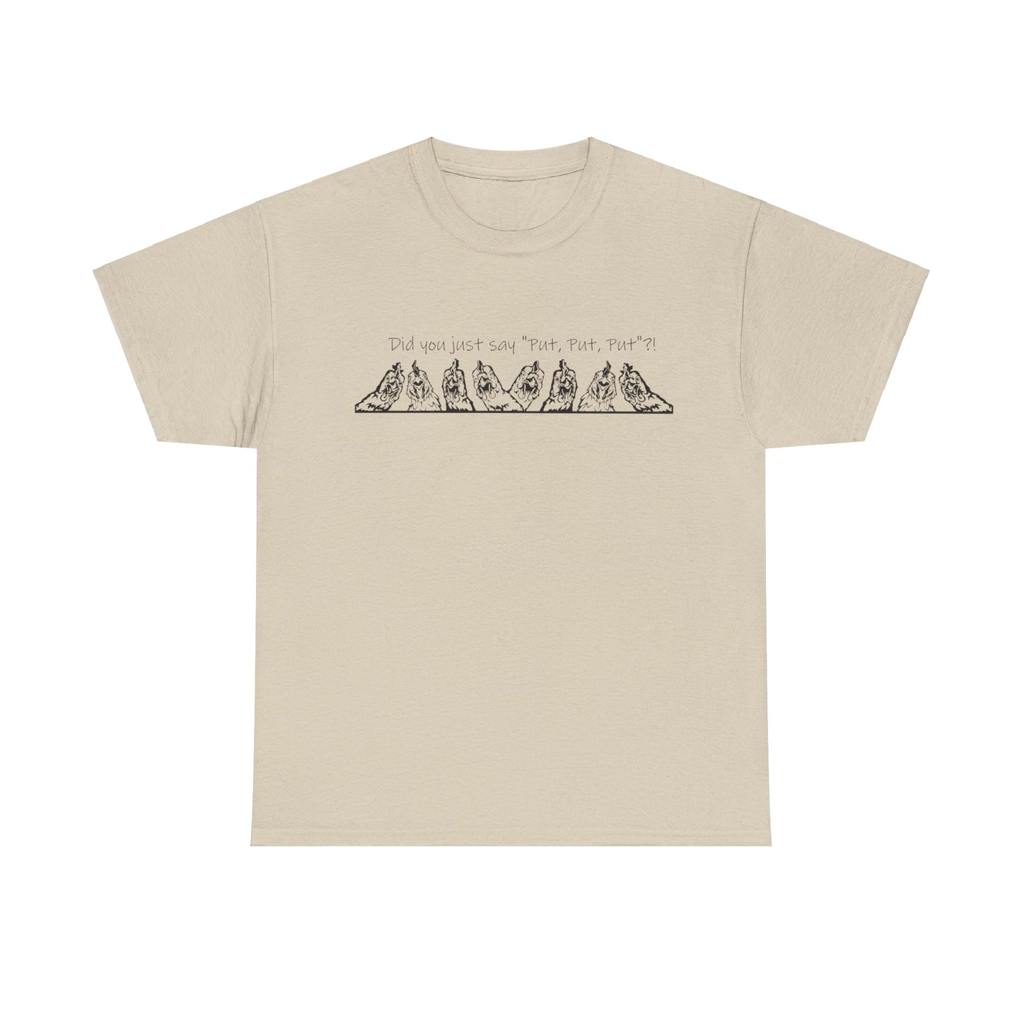 T-Shirt Unisex - Huhn Neugierig 1