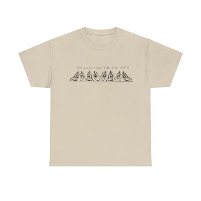 T-Shirt Unisex - Huhn Neugierig 1