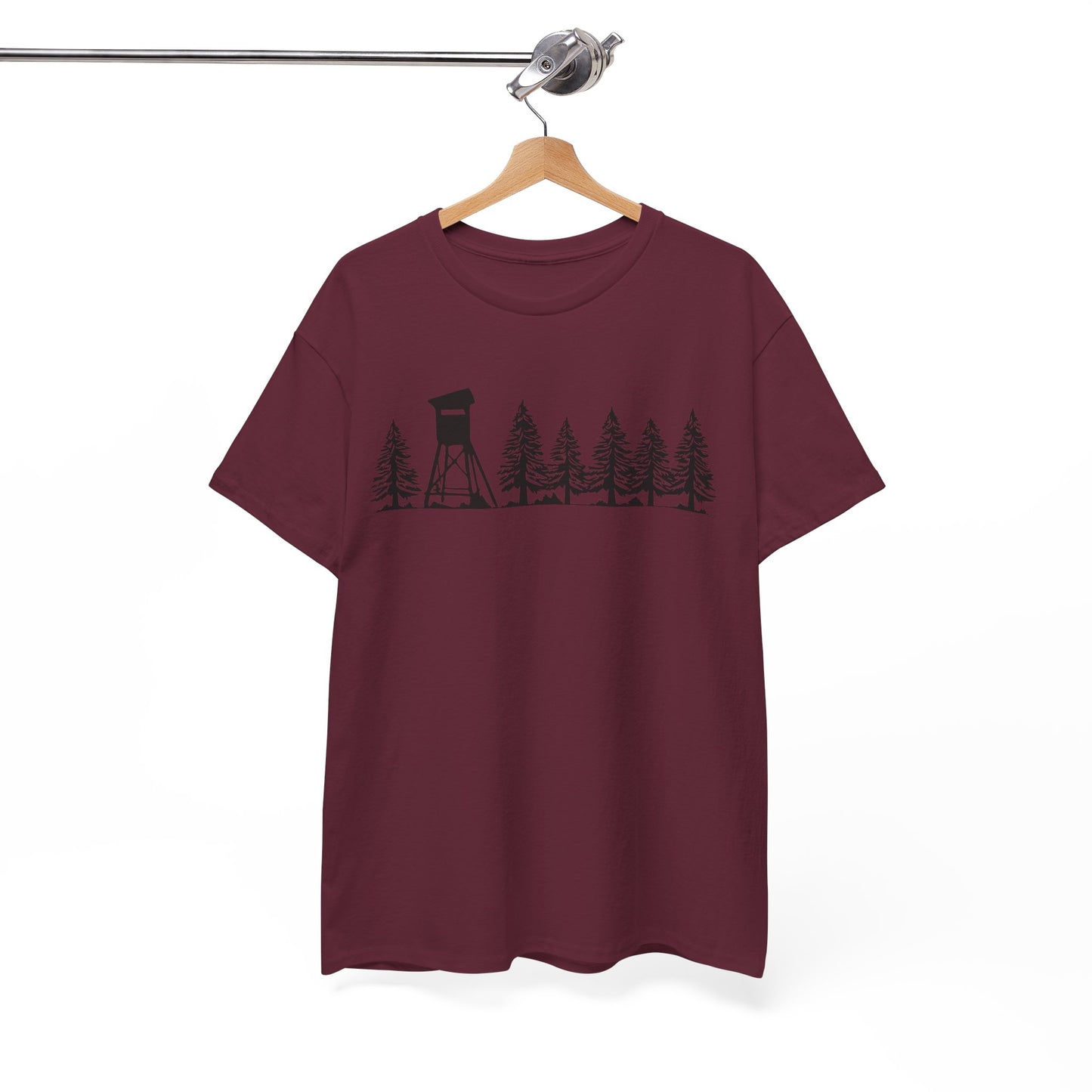 T-Shirt Unisex - Hochsitz im Wald