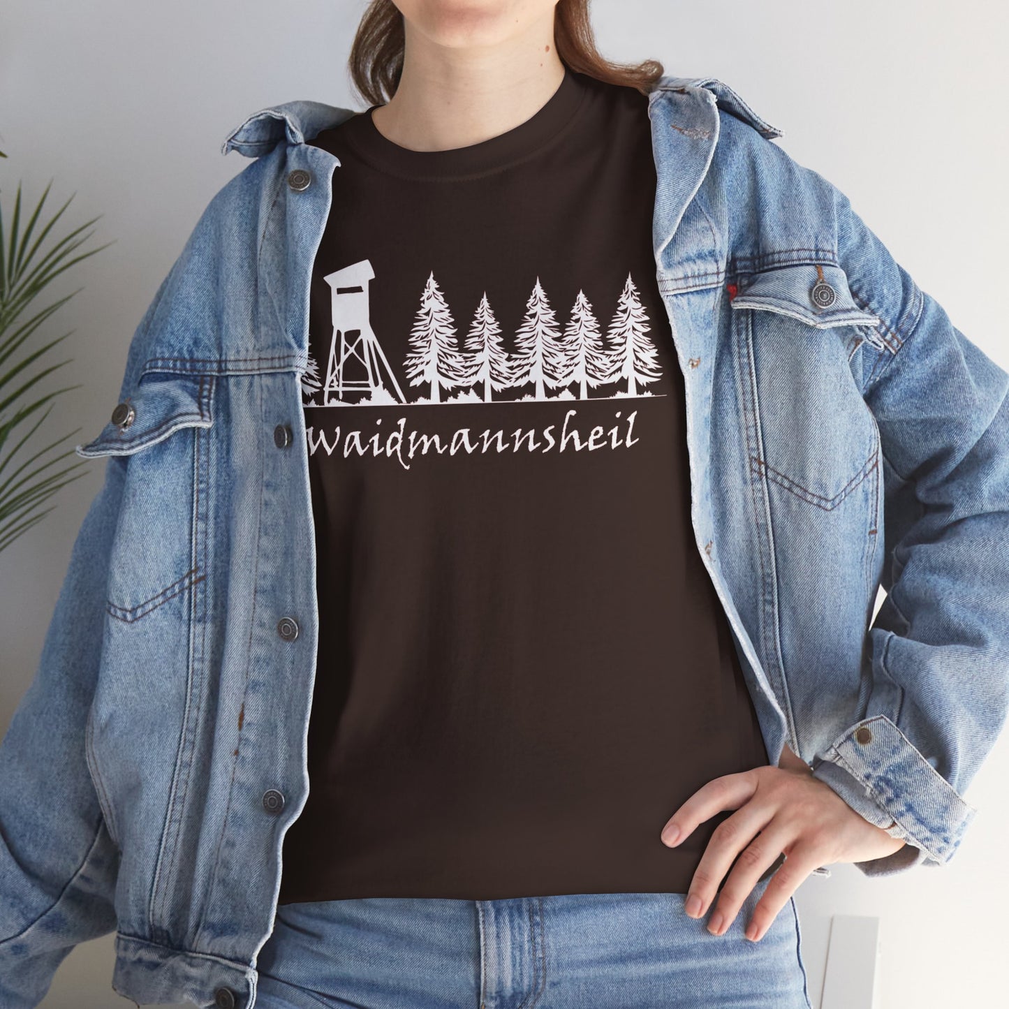 T-Shirt Unisex - Hochsitz im Wald - Waidmannsheil