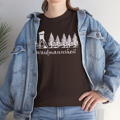T-Shirt Unisex - Hochsitz im Wald - Waidmannsheil