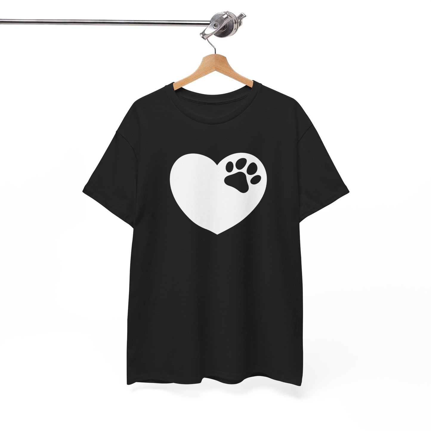 T-Shirt Unisex - Hundepfote mit Herz 6