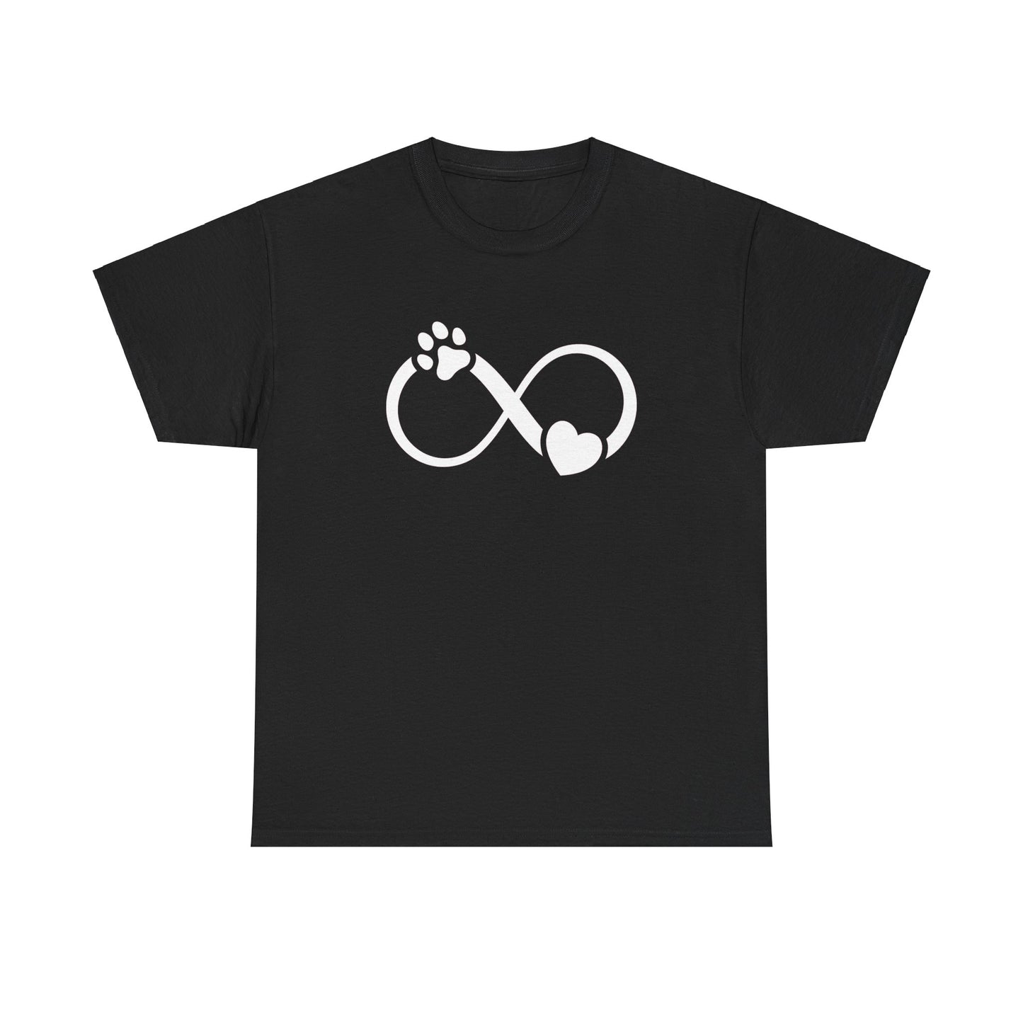 T-Shirt Unisex - Hundepfote mit Herz 3