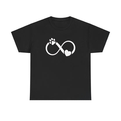 T-Shirt Unisex - Hundepfote mit Herz 3