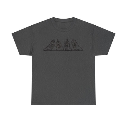 T-Shirt Unisex - Huhn Neugierig 2