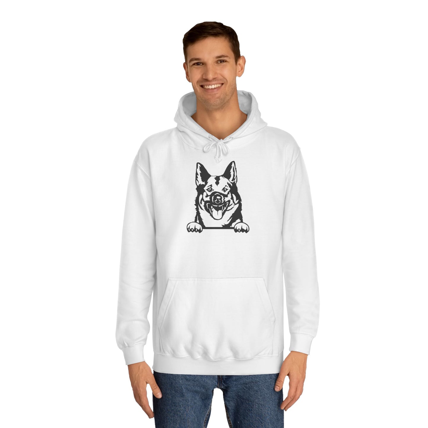 Hoodie Unisex - Norwegischer Elchhund 1