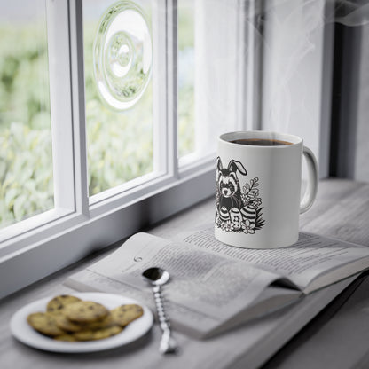 Tasse - Frettchen Ostern