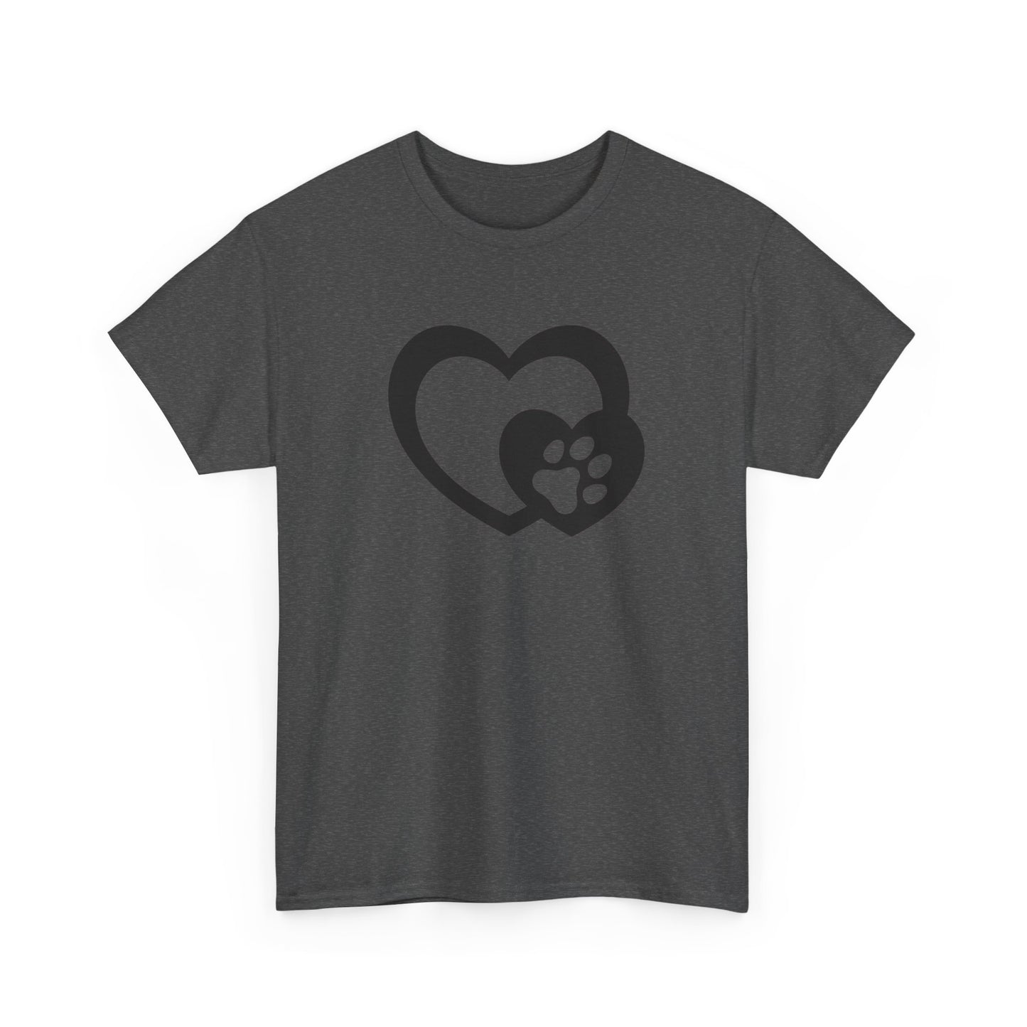 T-Shirt Unisex - Hundepfote mit Herz 5