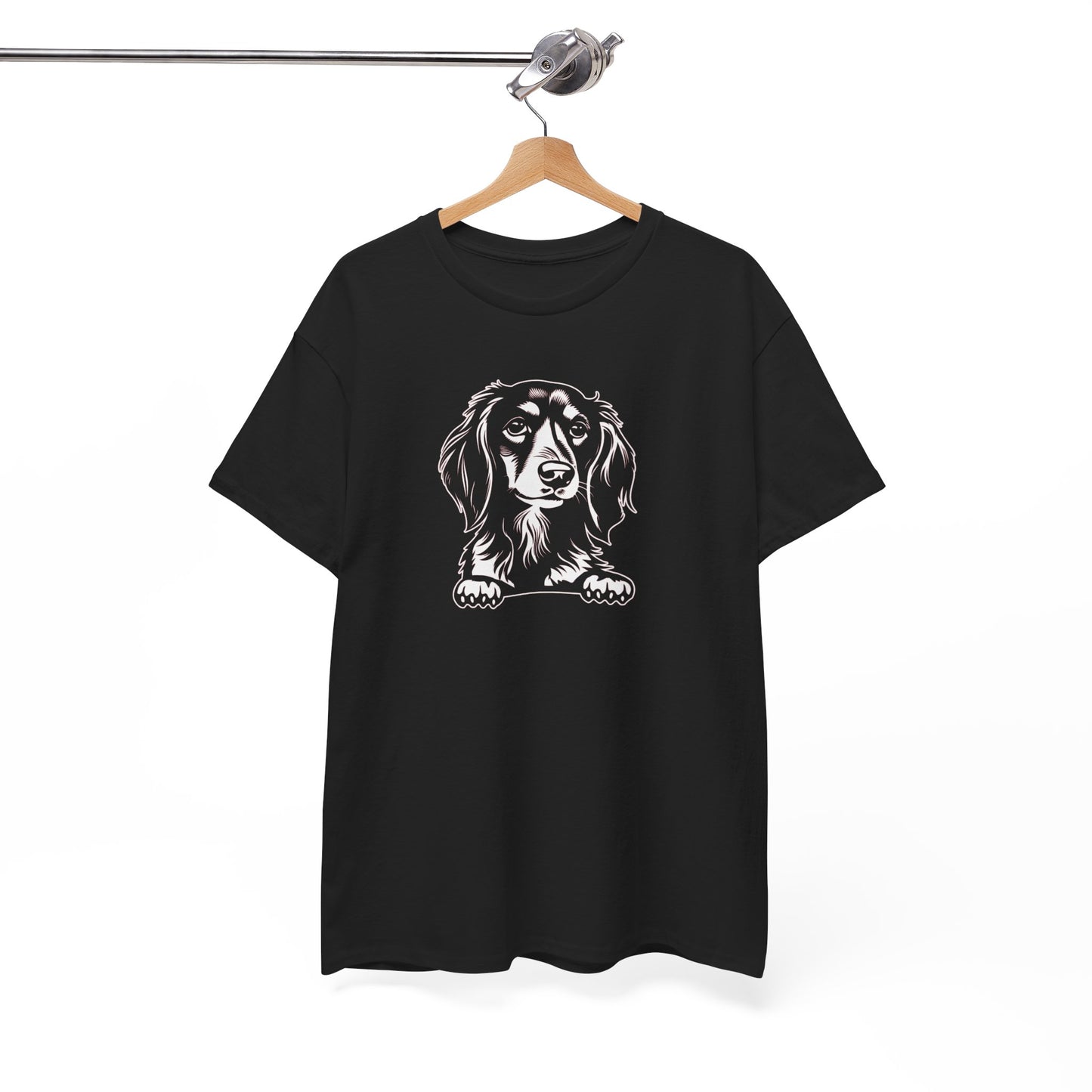 T-Shirt Unisex - Dackel Langhaar 1