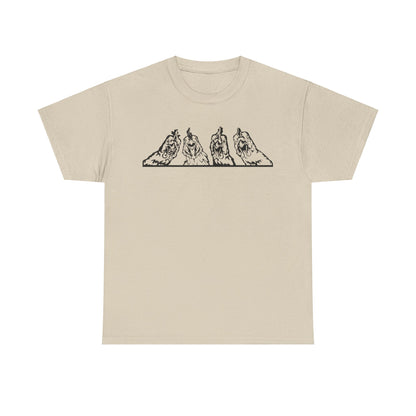 T-Shirt Unisex - Huhn Neugierig 2