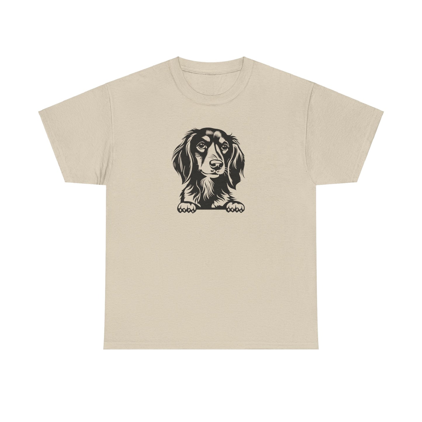 T-Shirt Unisex - Dackel Langhaar 1