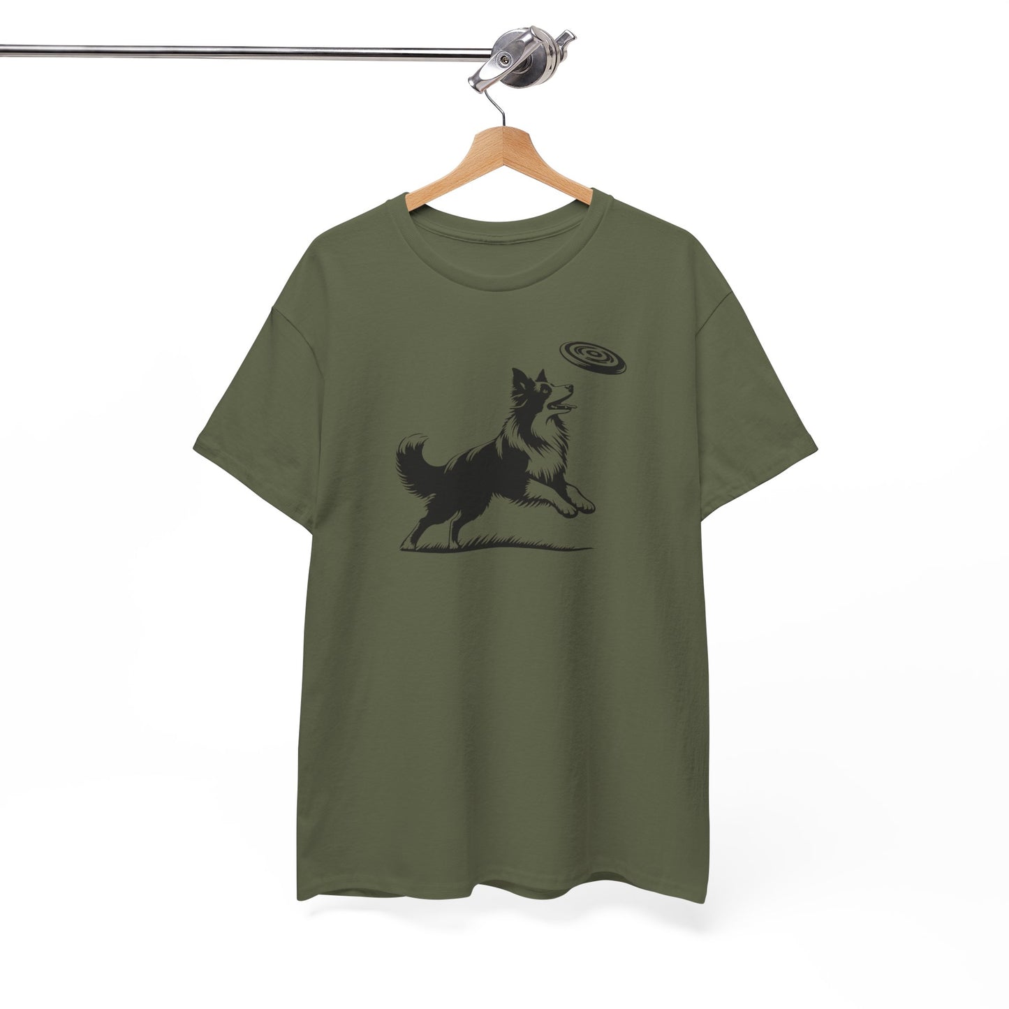 T-Shirt Unisex - Border Collie Frisbee