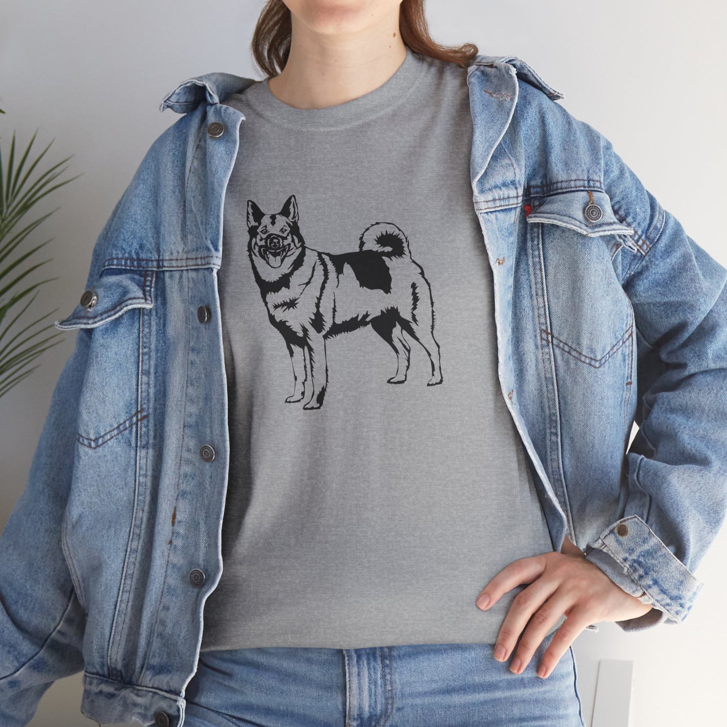 T-Shirt Unisex - Norwegischer Elchhund 2