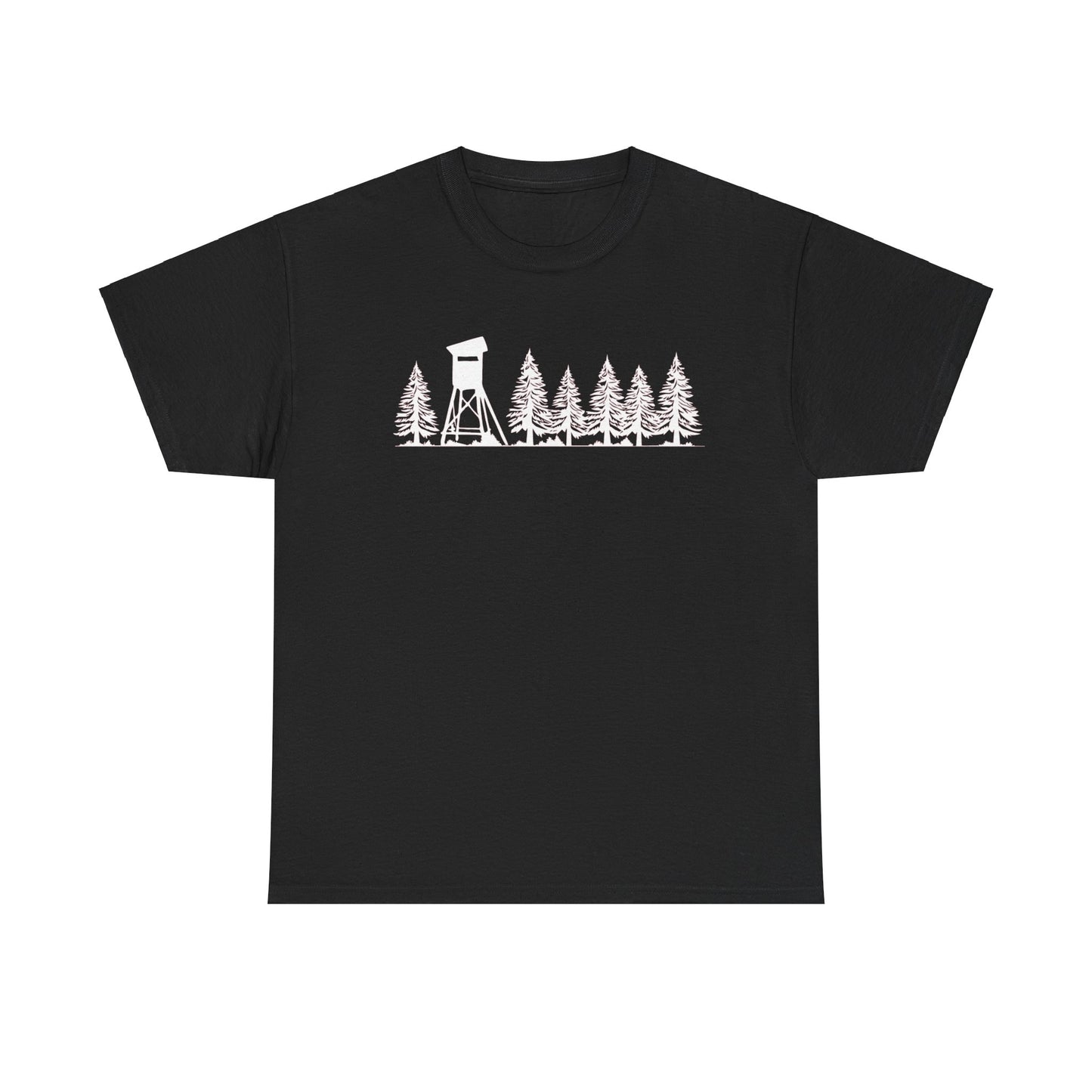 T-Shirt Unisex - Hochsitz im Wald
