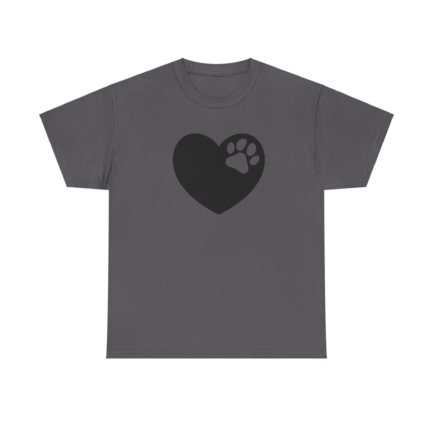 T-Shirt Unisex - Hundepfote mit Herz 6