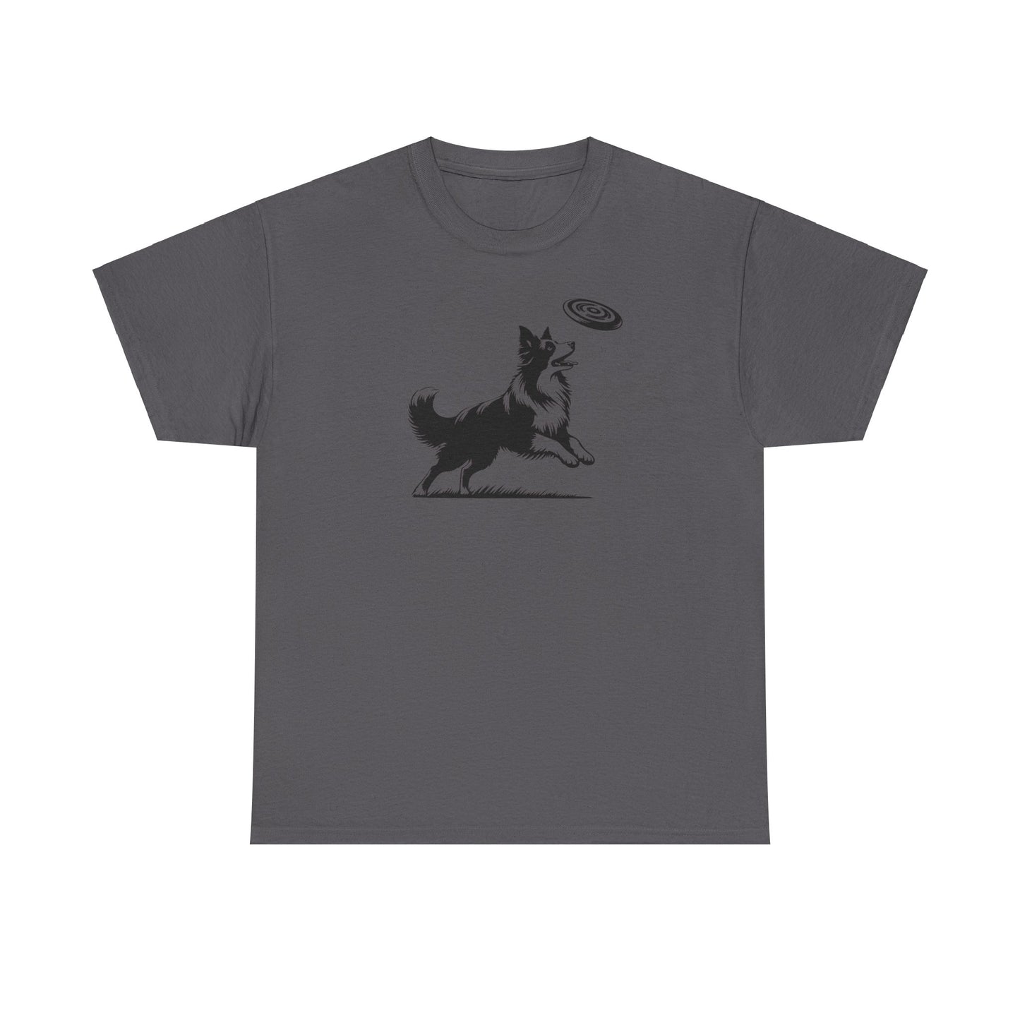 T-Shirt Unisex - Border Collie Frisbee
