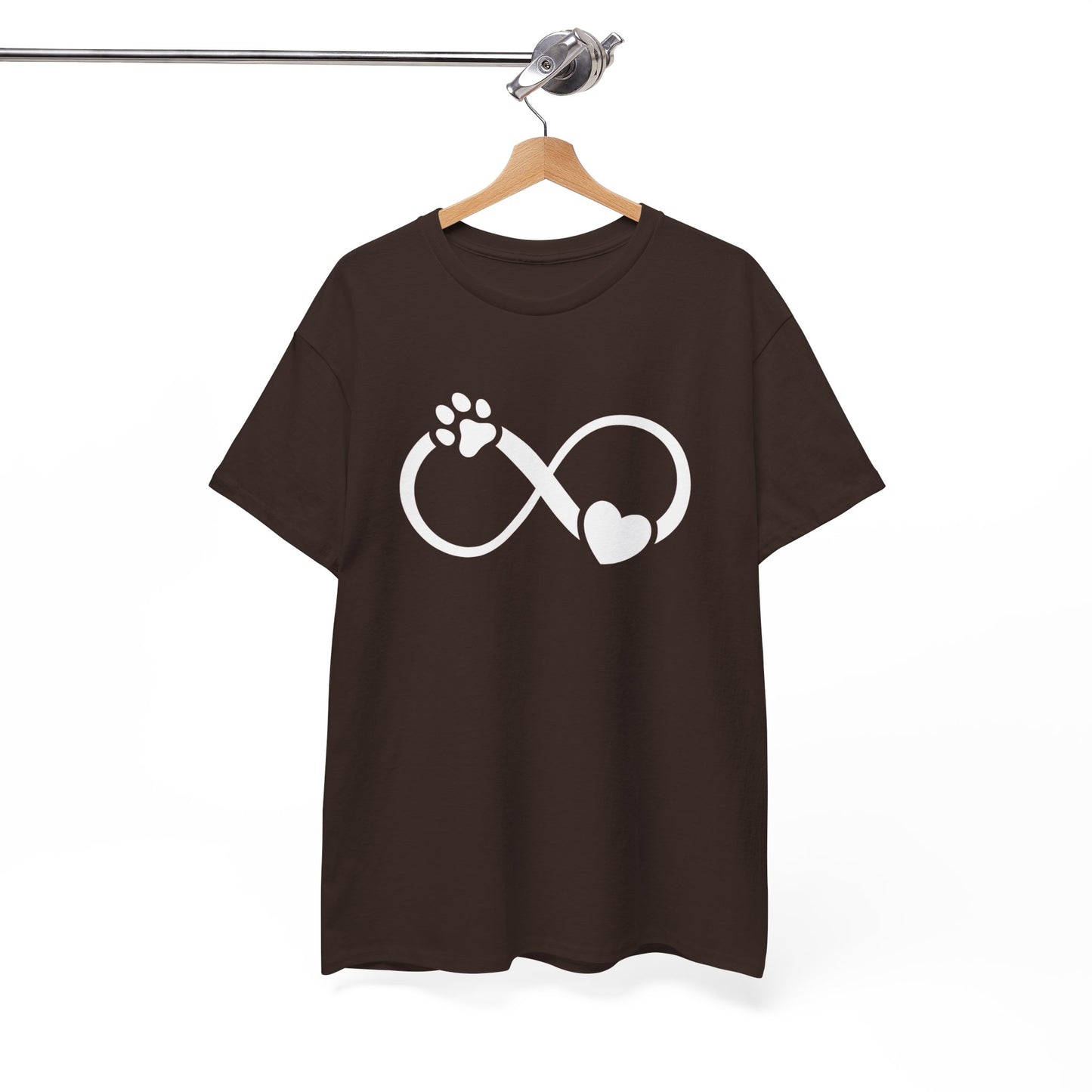 T-Shirt Unisex - Hundepfote mit Herz 3