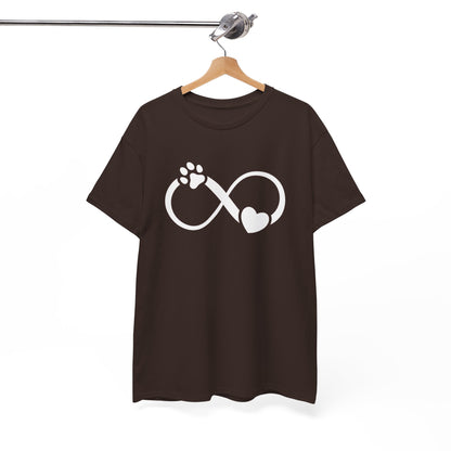 T-Shirt Unisex - Hundepfote mit Herz 3