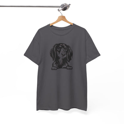 T-Shirt Unisex - Dackel Langhaar 1
